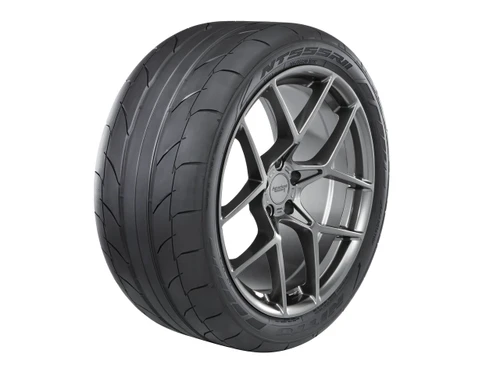 Nitto NT555RII D.O.T.-Compliant Competition Drag Radial Tire for high-performance cars, muscle cars, drag racing and street/strip applications, available online from A2i Wheel & Tire