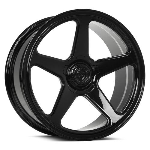 18" Dolce Performance Stella Gloss Black 18x8.5 Wheel 5x120 35mm Luxury Rim