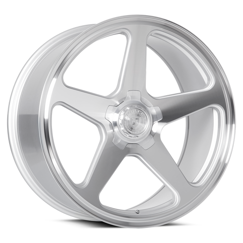 Set 4 20" Dolce Performance Stella Silver Machined Face 20x8.5 5x112 35mm Wheels Luxury Rims