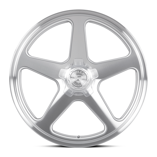 20" Dolce Performance Stella Gloss Silver Machined Face 20x10 5x120 40mm Wheel