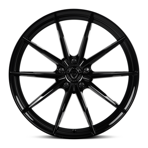 20" Dolce Performance Veloce Gloss Black 20x10 Wheel 5x112 40mm Performance Rim