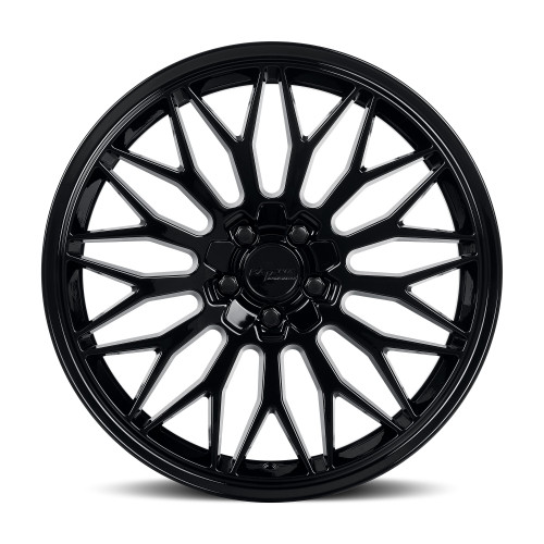 18" Katana Racing KR05 Glossy Black 18x8 5x120 5x114.3 40mm Sports Racing Wheel