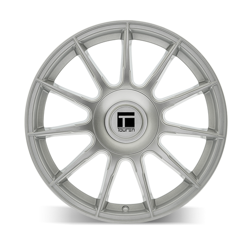 18" Touren 3281 Gloss Silver Wheel 18x8 5x4.25 (5x108) 5x115 38mm Rim