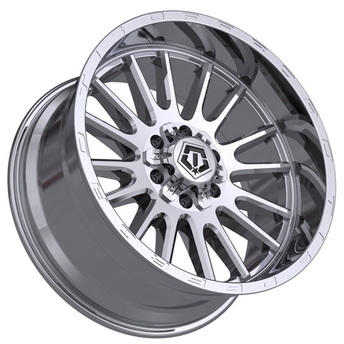 20" TIS 567C Chrome Plated Wheel 20x9 6x135 6x5.5 (6x139.7) 0mm Offroad Rim