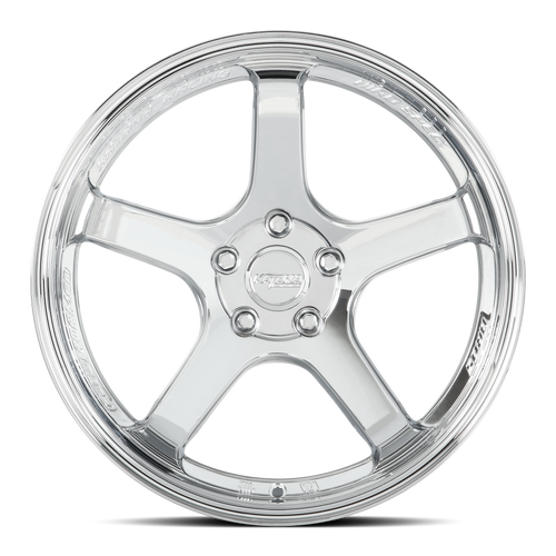 18" Katana Racing HR05 Chrome Wheel 18x9.5 5x120 22mm Hiro Spec Racing Rim