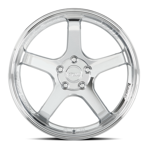 18" Katana Racing HR05 Chrome Wheel 18x8.5 5x120 35mmHiro Spec Racing Rim