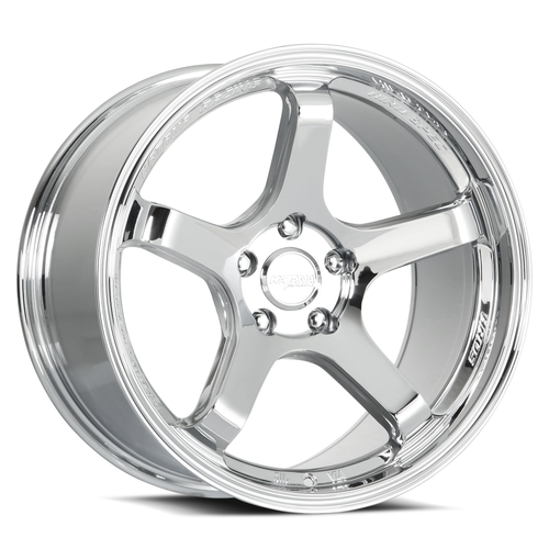 18" Katana Racing HR05 Chrome Wheel 18x8.5 5x112 35mm Hiro Spec Racing Rim