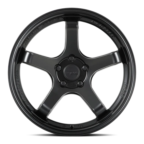 18" Katana Racing HR05 Matte Black Wheel 18x9.5 5x4.5 (5x114.3) 38mm Racing Rim