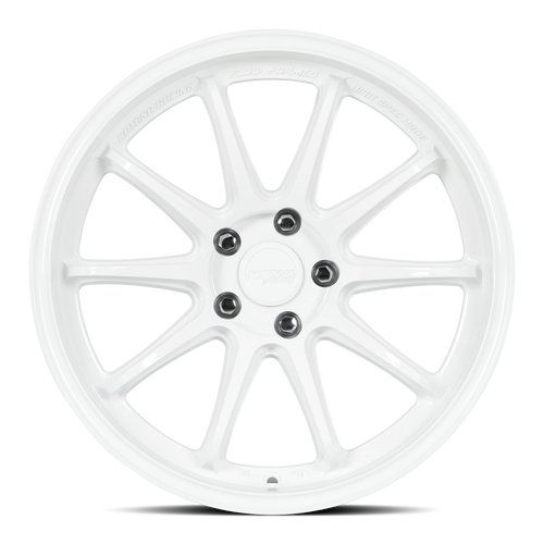 18" Katana Racing HR06 Gloss White Wheel 18x9.5 5x4.5 (5x114.3) 22mm Rim