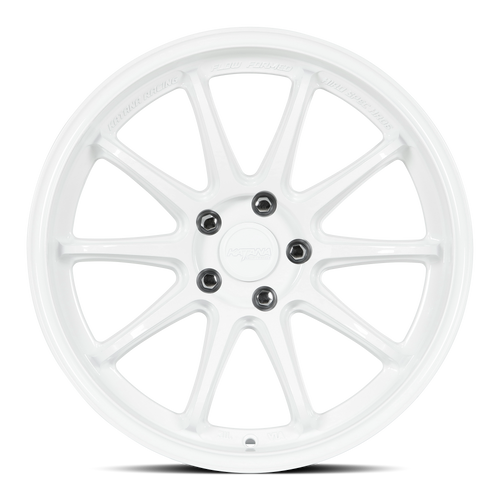 18" Katana Racing HR06 Gloss White Wheel 18x9.5 5x4.5 (5x114.3) 38mm Racing Rim
