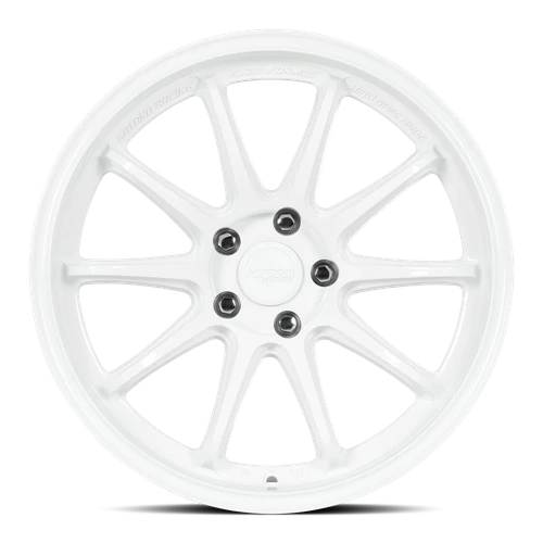 18" Katana Racing HR06 Gloss White Wheel 18x8.5 5x112 35mm Rim HR06-188552GW