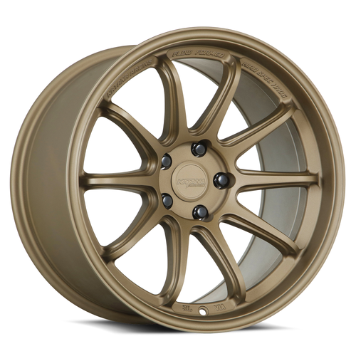 Set 4 18" Katana Racing HR06 Matte Bronze Wheels 18x8.5 5x120 35mm Rims