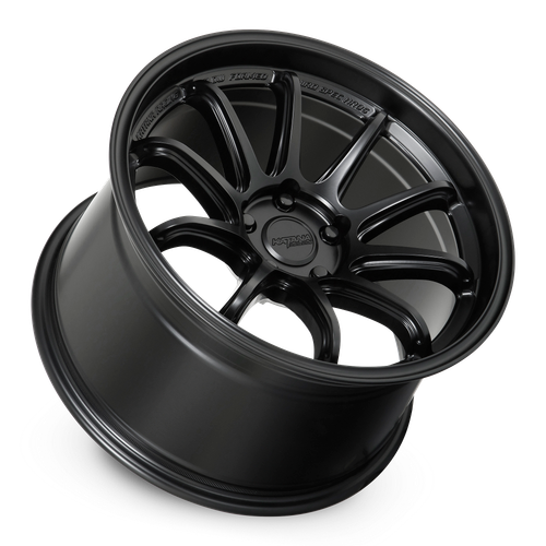 18" Katana Racing HR06 Matte Black Wheel 18x8.5 5x4.5 (5x114.3) 35mm Racing Rim