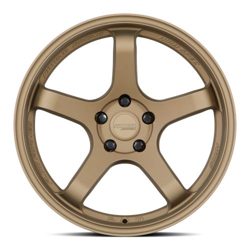 18" Katana Racing HR05 Matte Bronze Wheel 18x9.5 5x4.5 (5x114.3) 38mm Racing Rim