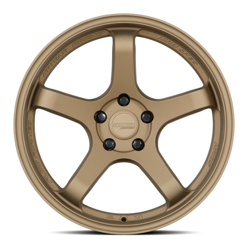 18" Katana Racing HR05 Matte Bronze Wheel 18x8.5 5x120 35mm Rim HR05-188545MR
