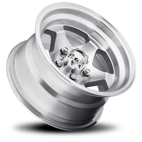 15" Ultra 50K Machined Clear Coat 15x8 Wheel 5x4.5 -19mm Truck SUV Rim