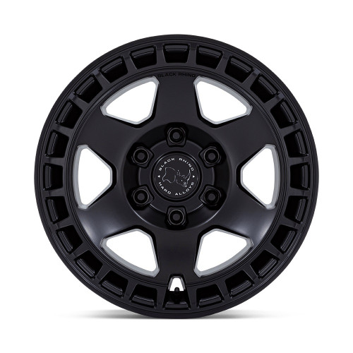 18" Black Rhino Hard Alloys BR022 Bahari 18x8 6x5.5 45mm Matte Black Offroad Rim Truck SUV Wheel