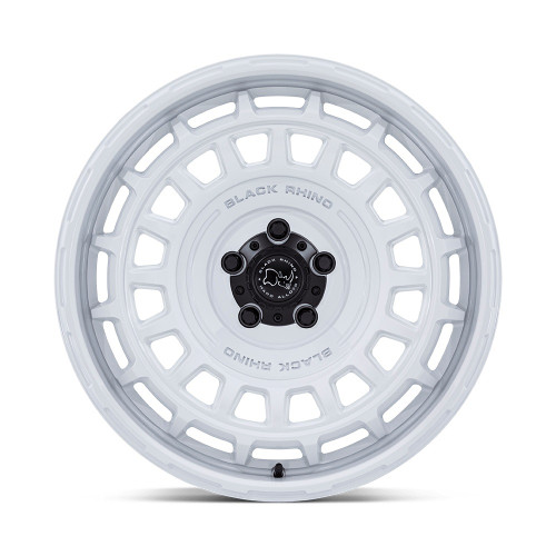 17" Black Rhino Hard Alloys BR024 AWOL Gloss White 17x8.5 Wheel 6x5.5 25mm Rim