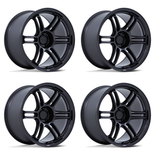 Set 4 20" Rotiform RC209 RPS 20x10 5x4.5 30mm Matte Black Sedan Coupe SUV Rims