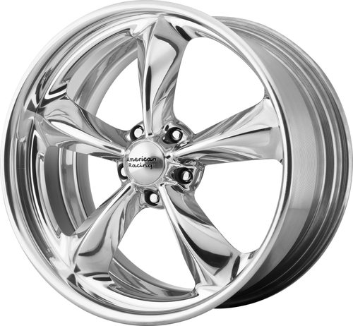 18" American Racing VN425 Torq Thrust SL Polished 18x7 Wheel 5x4.5 0mm Rim