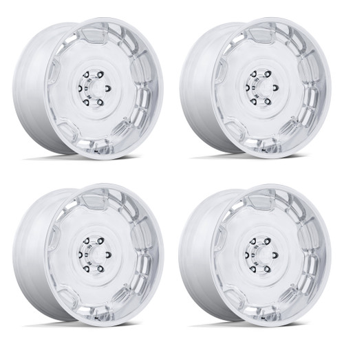 Set 4 20" US Mag UC146 Arlington 20x10 6x5.5 6mm Polished Wheels Truck SUV Rims