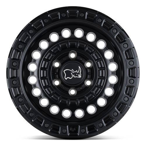 Set 4 20" Black Rhino Sentinel 20x9.5  6x4.5 12mm Matte Black Wheels Rims