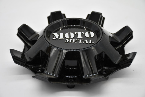Moto Metal Gloss Black Wheel Center Cap Hub Cap CAP-MO804C-GB 9" Fits MO804 MO808 20x9 0mm offset wheels