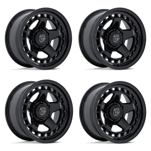 Set 4 17" Fuel FC894 Core Gloss Black 17x8.5 Wheels 6x5.5 (6x139.7) -10mm Rims