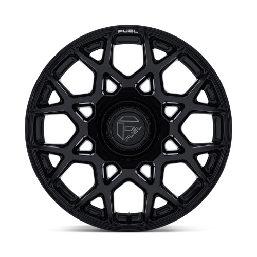 20" Fuel FC907 Heist Gloss Black 20x9 Wheel 5x5 5x5.5 1mm Offroad Truck Rim