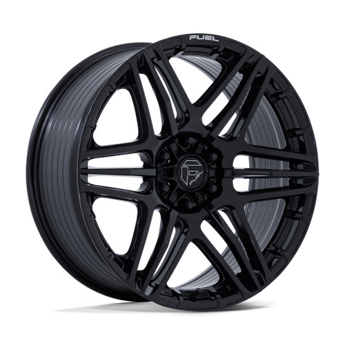 20" Fuel FC909 Weapon Gloss Black 20x10 Wheel 6x5.5 (6x139.7) -18mm Offroad Rim Lifted Truck SUV Wheel