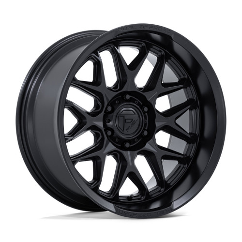 Set 4 22" Fuel FC904 Lynx Blackout 22x10 6x5.5 (6x139.7) -18mm Offroad Wheels