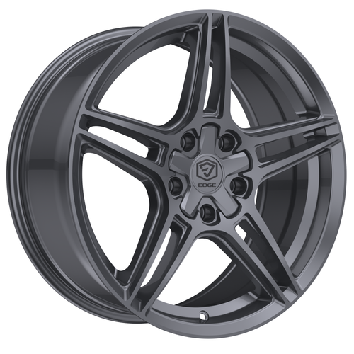 Set 4 20" Edge Street 354A Anthracite Wheels 20x8.5 5x4.5 5x120 40mm Rims