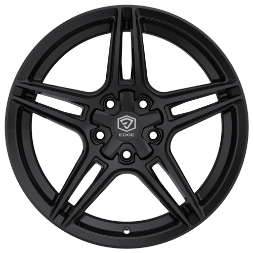 20" Edge Street 354B Gloss Black Wheel 20x8.5 5x100 5x4.5 (5x114.3) 40mm Rim