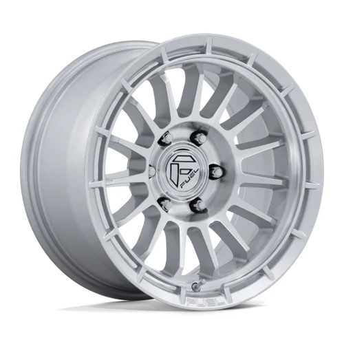 Set 4 17" Fuel FC905 Ascend Gloss Silver Machined Face 17x9 Wheels 6x135 1mm Rims Offroad Truck SUV Wheels