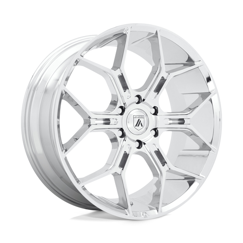 Set 4 22" Asanti Black ABL-38 Monarch Truck 22x9.5 6x5.5 Chrome Wheels 20mm Rims