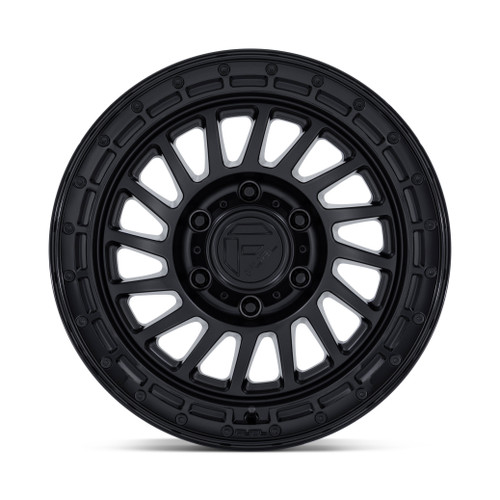 18" Fuel FC897 Havoc Matte Black Gloss Black Lip 18x9 6x5.5 (6x139.7) 12mm Wheel Offroad Truck SUV Rim