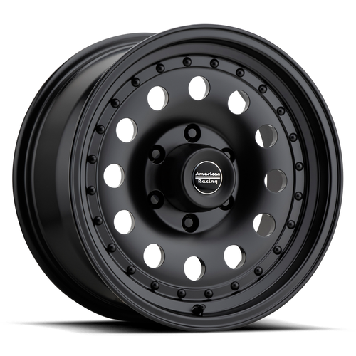 Set 4 17" American Racing AR62 Outlaw II 17x8 6x135 30mm Wheels Satin Black Rims