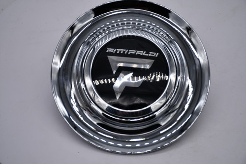 Fittipaldi Chrome Wheel Floating Logo Center Cap CAP-FW-C23F Fits FS369 & FS370