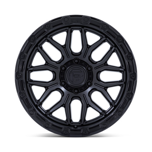 18" Fuel FC881 Surge Matte Black W/ Gloss Black Lip 18x9 Wheel 8x180 20mm Rim