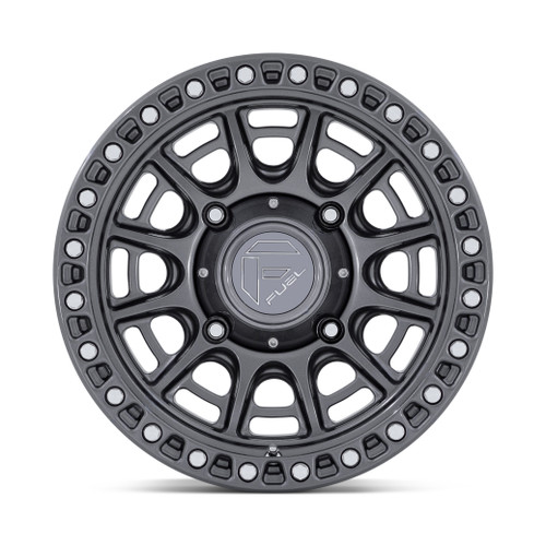 15" Fuel UTV FV832 Cycle UTV Gloss Gunmetal 15x7 Wheel 4x156 38mm Offroad Rim