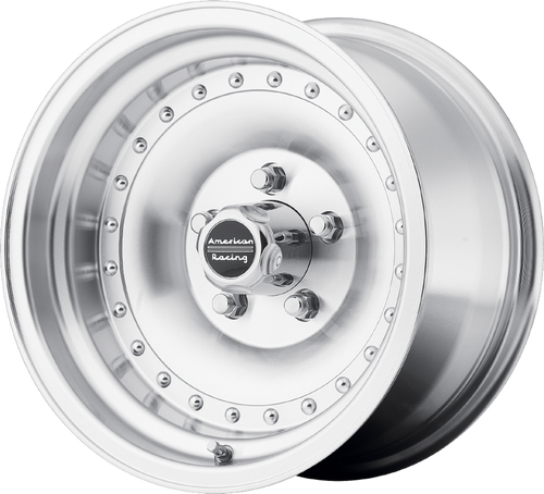 Set 4 15" American Racing AR61 Outlaw I 15x10 5x4.5 -38mm Wheels Machined Rims