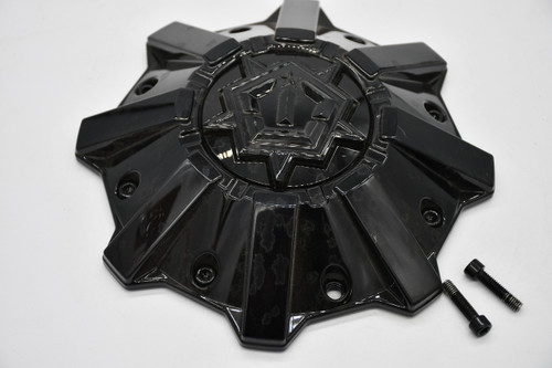 TIS Gloss Black Wheel Center Cap Hub Cap 943S05 8.375" TIS 538