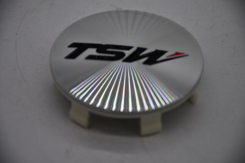 TSW Silver Machined Wheel Center Cap Hub Cap UCCPCF82C 3" 5x112 Brooklands Sebring Rivage Chrono Chican Vale Clypse Silverstone Nurburgring Bathurst Mechanica
