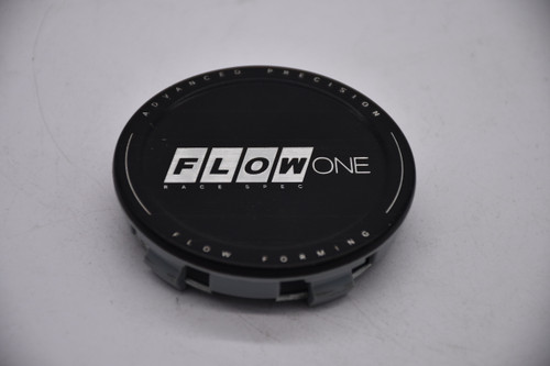 Flow One Wheels MG-P8047Z5 Black Wheel Center Cap – 2.75-Inch Replacement Center Cap for Flow One Rims