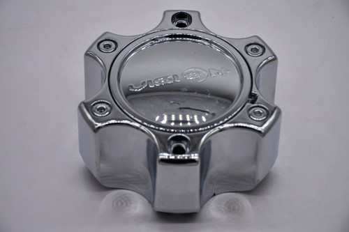 Vision Chrome Wheel Center Cap Hub Cap U375-6CDOC 6" Warrior 375 6 Lug Tall 6x135 6x5.5