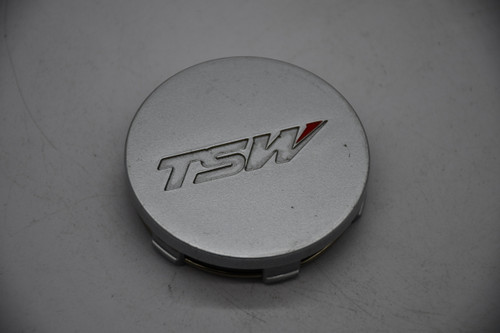 TSW Silver Wheel Center Cap Hub Cap 004K62(C1) 2.5" Snap In