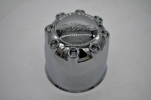 Ultra Chrome Wheel Center Cap Hub Cap A89-8114C 5.375" Push thru 8 Lug 5.15" Center bore