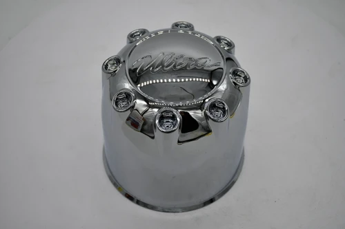 Ultra Wheels A89-8114C Chrome Wheel Center Cap – 5.375-Inch 8-Lug Push-Through Replacement Hub Cap for 5.15-Inch Center Bore
