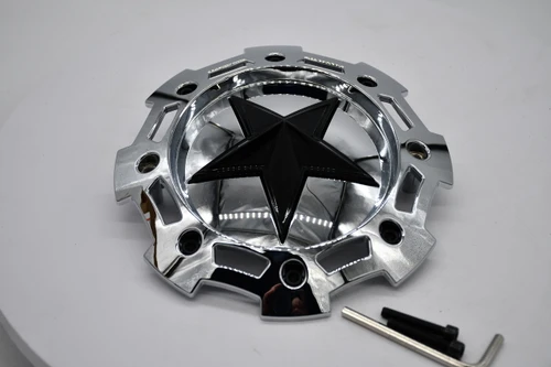 XD Chrome Wheel Center Cap Hub Cap USC-205CHR 8" XD811 5/6 Lug w/ offset +30/+35