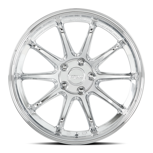18" Katana Racing HR06 Chrome Wheel 18x9.5 5x4.5 (5x114.3) 38mm Racing Rim